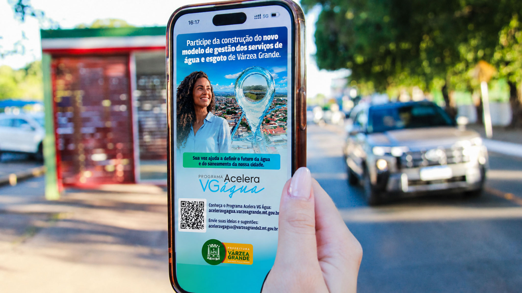 Prefeitura lança programa “Acelera VG água” para ouvir população